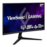 Viewsonic VX2418C 60,5 cm (24 Zoll) Curved Gaming-Monitor (Full-HD, FreeSync Premium, 1 ms, 165 Hz, HDMI, DP, geringer Input Lag, Lautsprecher) Schwarz