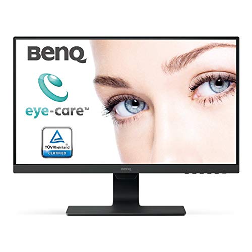 BenQ GW2480 60,45cm (23,8 Zoll) LED Monitor (Full-HD, Eye-Care, IPS-Panel Technologie, HDMI, DP, Lautsprecher) schwarz