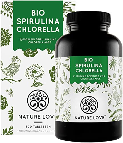 Bio Spirulina + Bio Chlorella von NATURE LOVE®